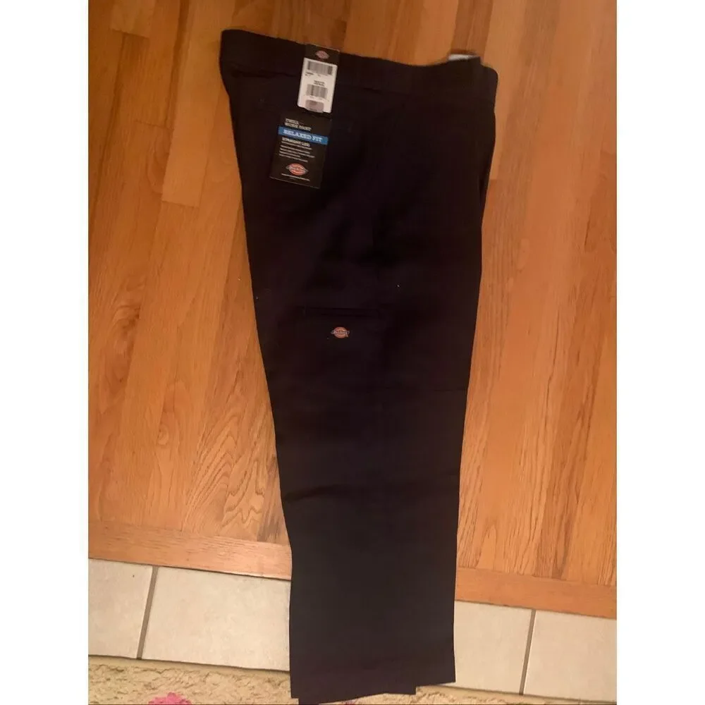 NWT Dickies Men's Loose Fit, Twill Work Pant, Black